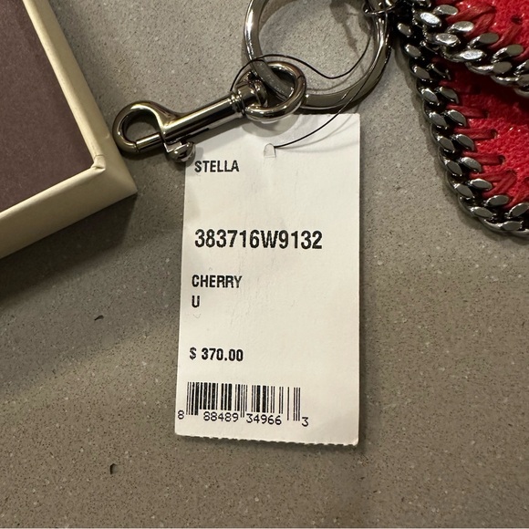 Stella McCartney Shaggy Deer Falabella Key Chain - Picture 7 of 8